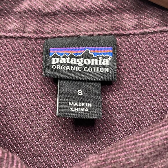 Patagonia Worn Wear Organic Cotton Button-Up Shirt S - Picture 2 of 6